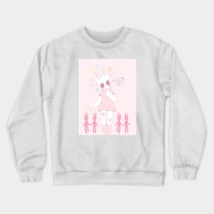 u make me sick! Crewneck Sweatshirt